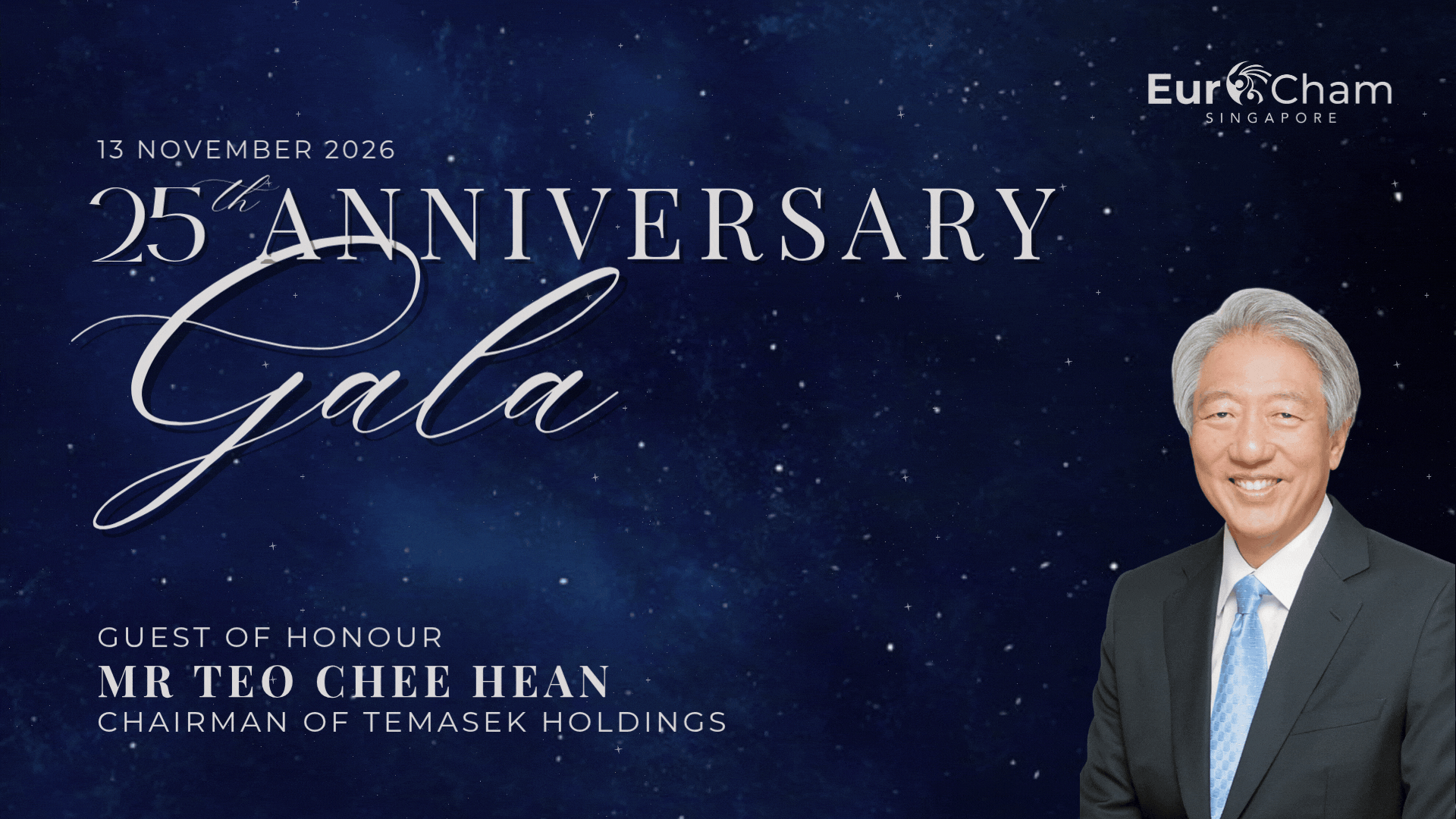 EuroCham 25th Anniversary Gala & Awards with Mr Teo Chee Hean