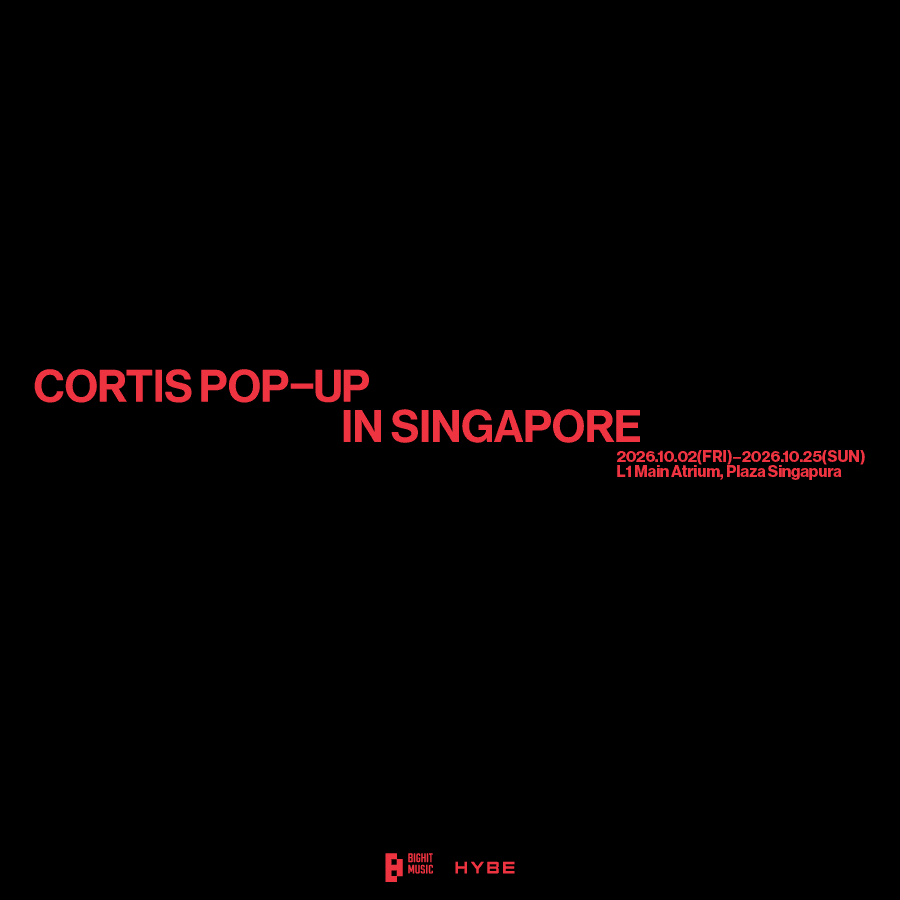 CORTIS POP-UP IN SINGAPORE
