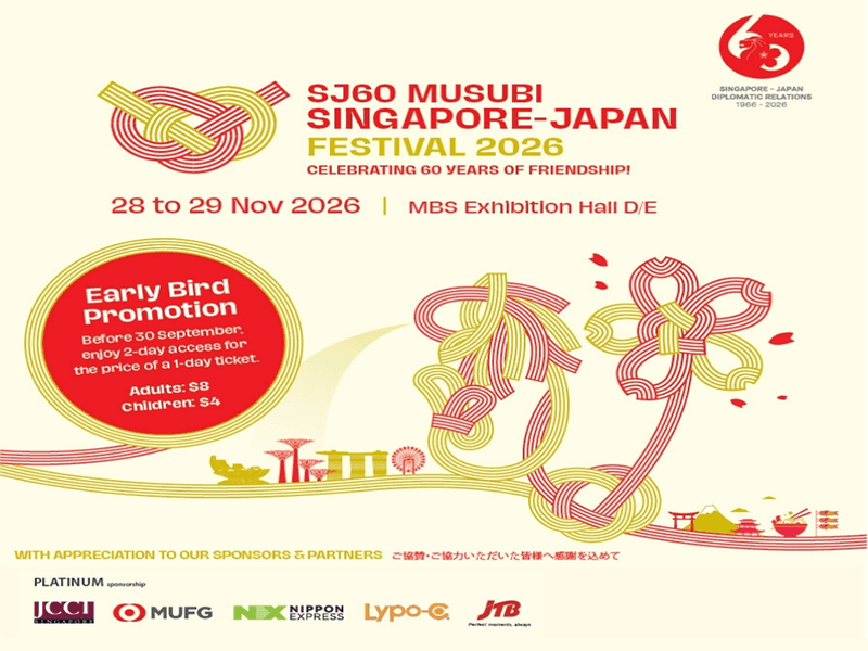 SJ60 Musubi Singapore-Japan Festival 2026